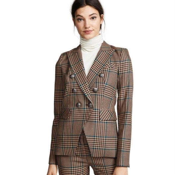 Veronica Beard Plaid Miller Jacket - Picture 3 of 9